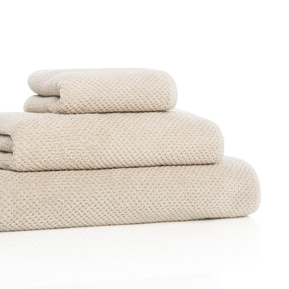 BEE WAFFLE TOWELS - NATURAL