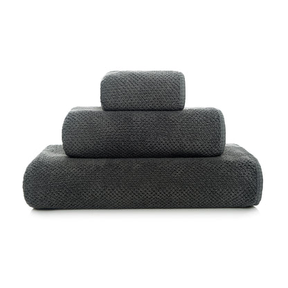 BEE WAFFLE TOWELS - STORM