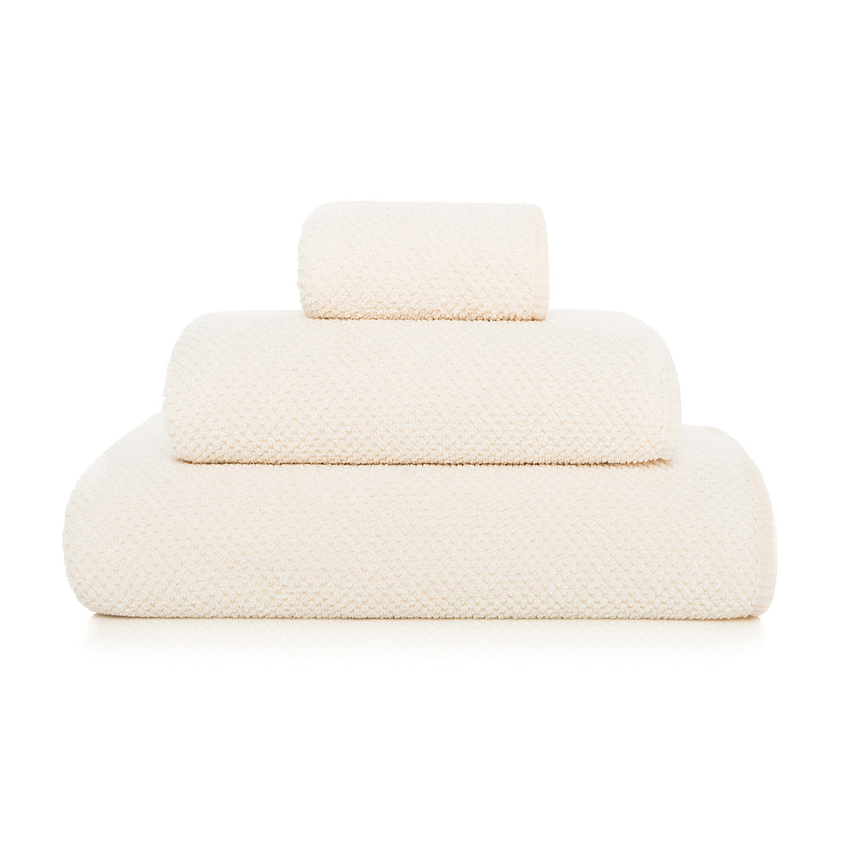 BEE WAFFLE TOWELS - NATURAL