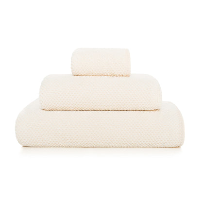 BEE WAFFLE TOWELS - NATURAL