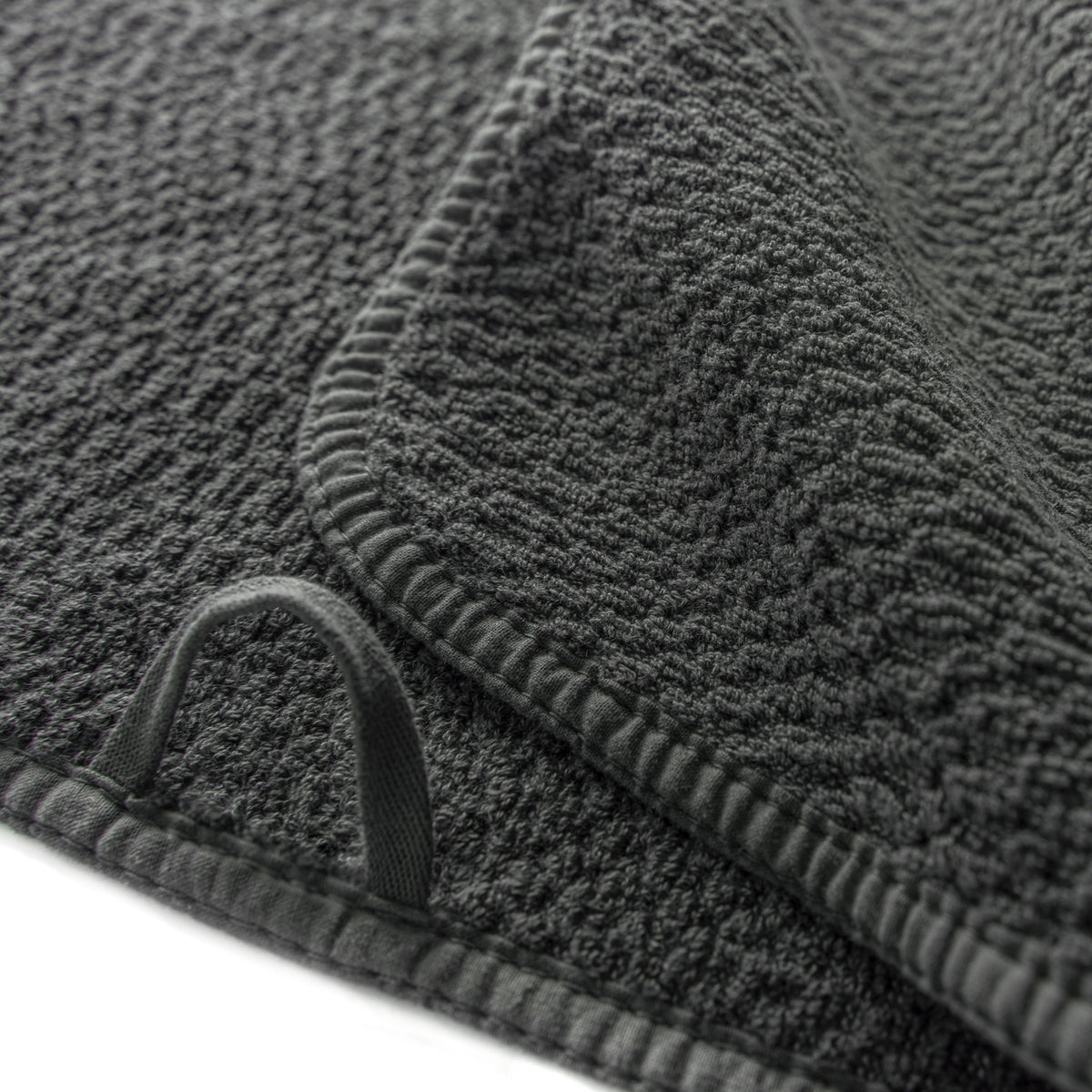 BEE WAFFLE TOWELS - STORM