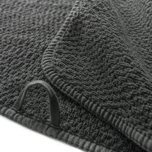 BEE WAFFLE TOWELS - STORM