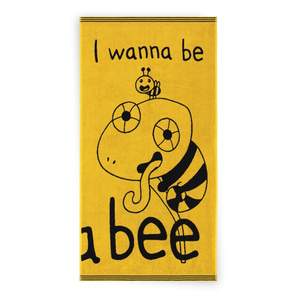 Frotē dvielis  bērnu - bite / 70x140cm