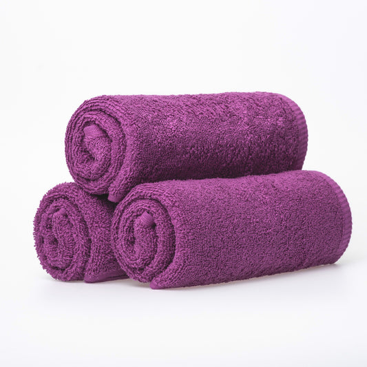 Махровое полотенце СИРЕНЕВЫЙ
