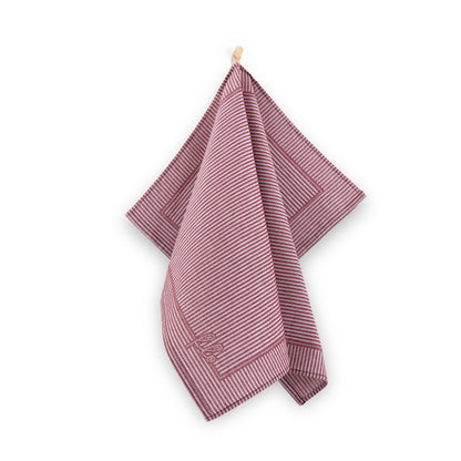 Kitchen Towel  - Flo Burgundy