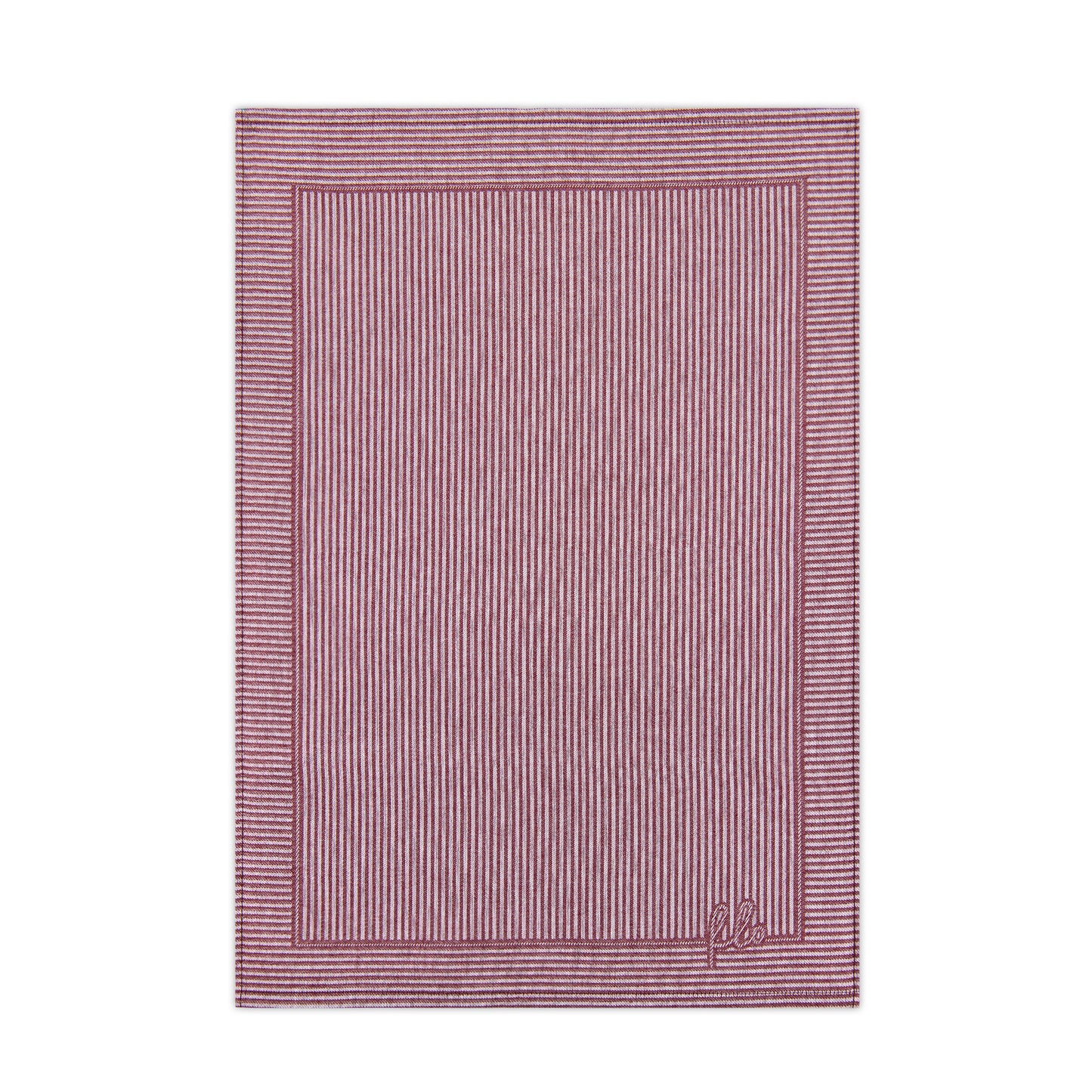 Kitchen Towel  - Flo Burgundy