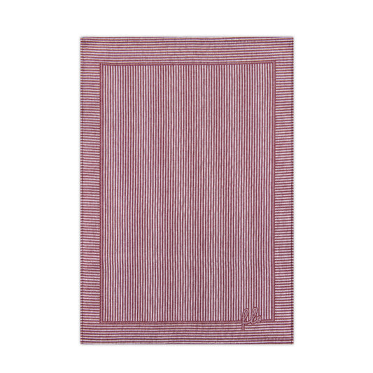 Kitchen Towel  - Flo Burgundy