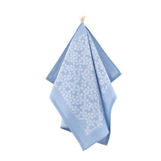 Kitchen Towel  - Flowers Blue