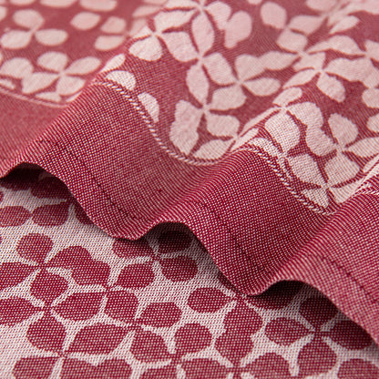 Kitchen Towel  - Flowers Burgundy