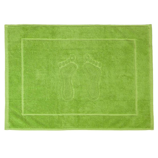 Фротé коврик для ванной / зелёный