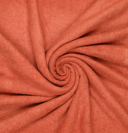 Bambusa frotē dvielis - ķieģeļsarkans / 3 izmēri