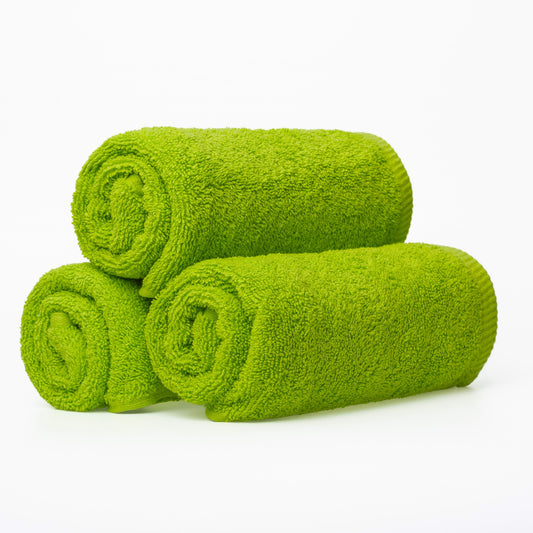 Махровое полотенце САЛАТОВО-ЗЕЛЕНЫЙ