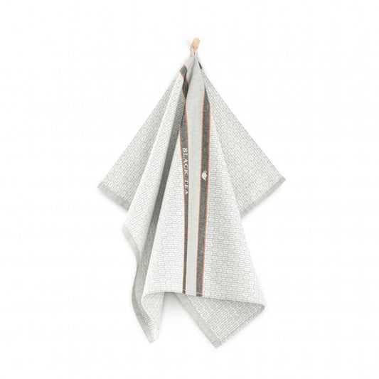 Кухонное полотенце - черный чай на завтрак