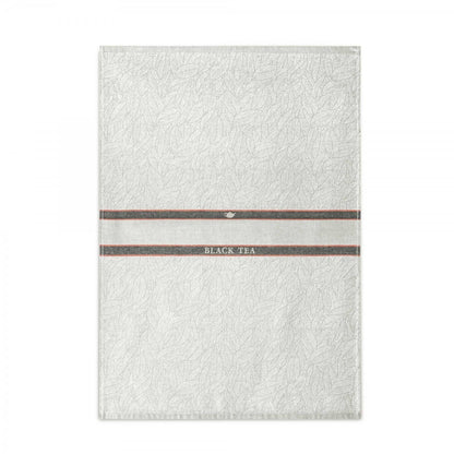 Virtuves dvielis  - melnā tēja/lapas