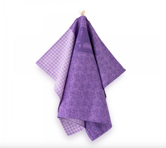Kitchen Towel  - Berries purple