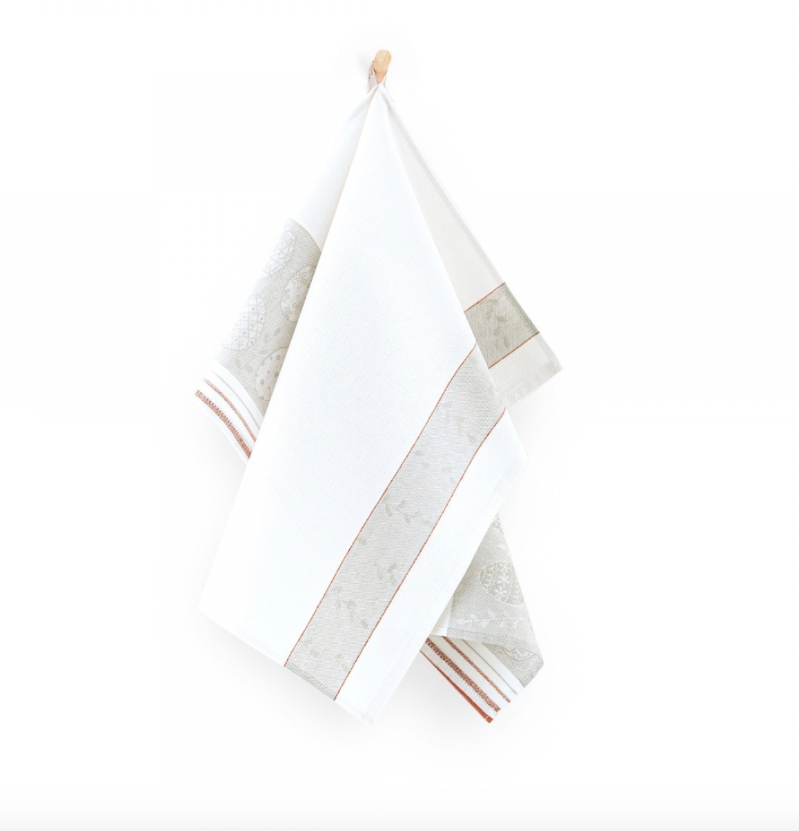 Virtuves dvielis  - Lieldienu olas / sarkans