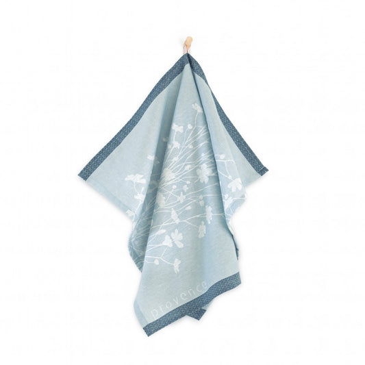 Кухонное полотенце - провинциальные цветы синие