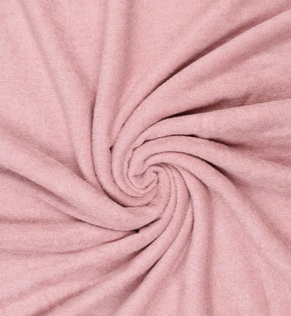 Bambusa frotē dvielis - veci rozā / 3 izmēri