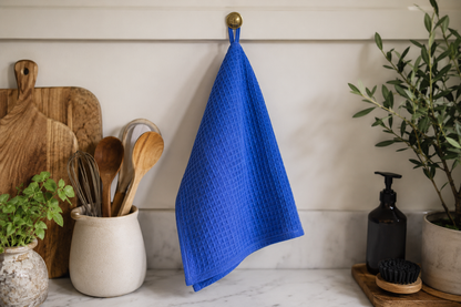 Waffle Fabric Towel / CORNFLOWER BLUE