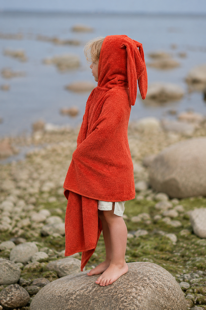 Terry hooded towel
