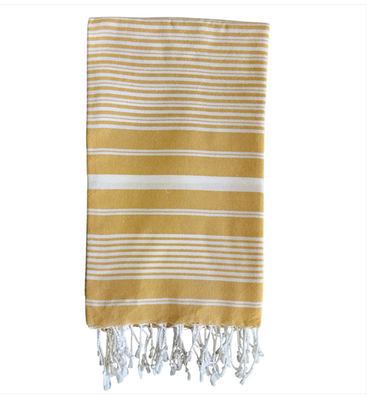 Pludmales planais dvielis / sinepju dzeltens