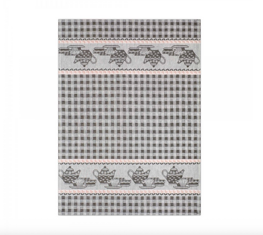 Kitchen Towel  - Teapot brown