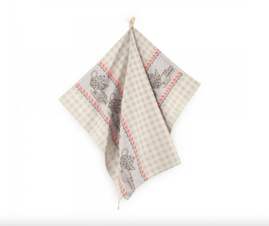 Kitchen Towel  - Teapot beige