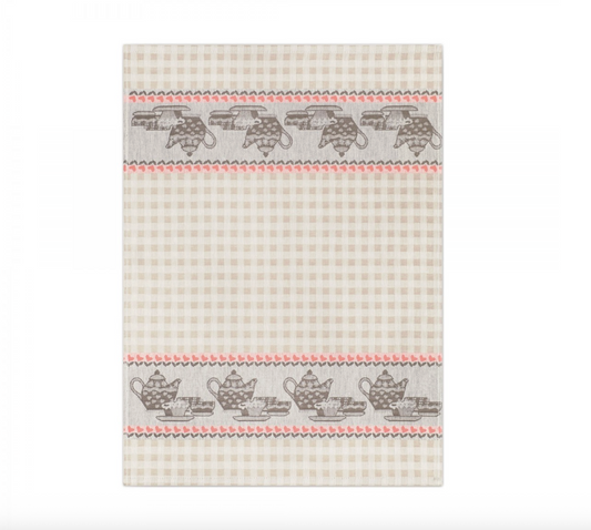 Kitchen Towel  - Teapot beige