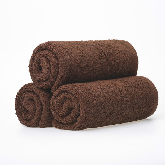Махровое полотенце ТЕМНО-КОРИЧНЕВЫЙ