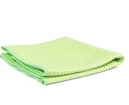 Вафельная салфетка из микрофибры для зеркал и окон, 60x40 см.