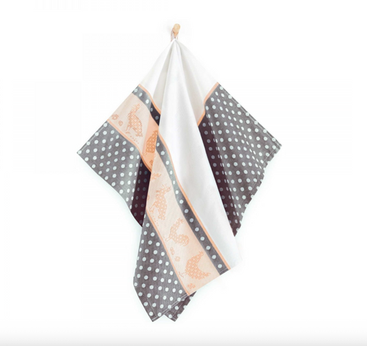 Kitchen Towel  - Chicken Grey