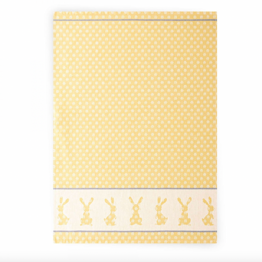 Virtuves dvielis  - zaķis dzeltenais