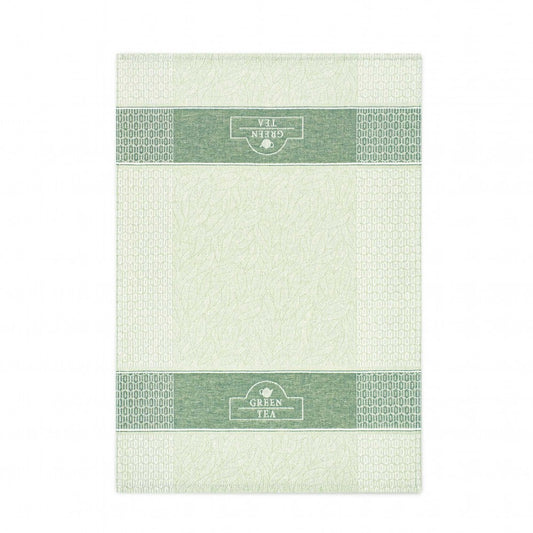 Кухонное полотенце - зелёный чай